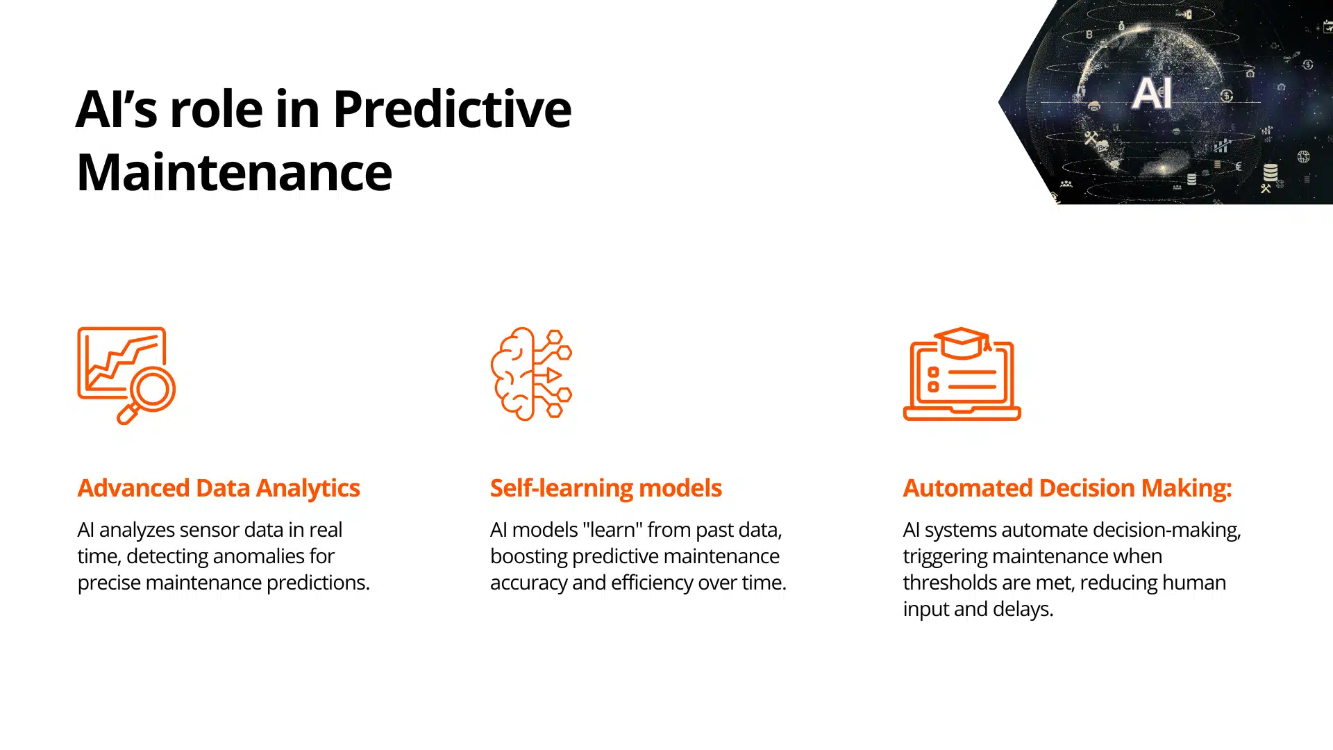 3 ways how AI enhances predictive maintenance