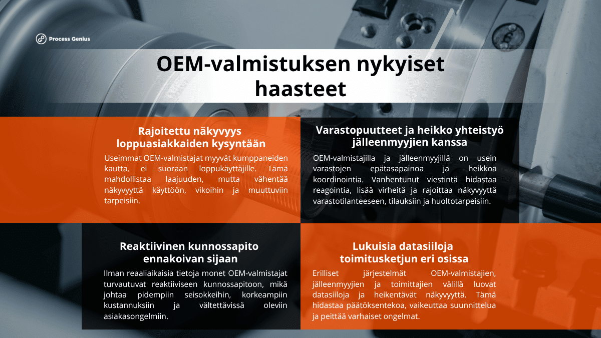 Nykyajan OEM-valmistajien suurimmat haasteet 