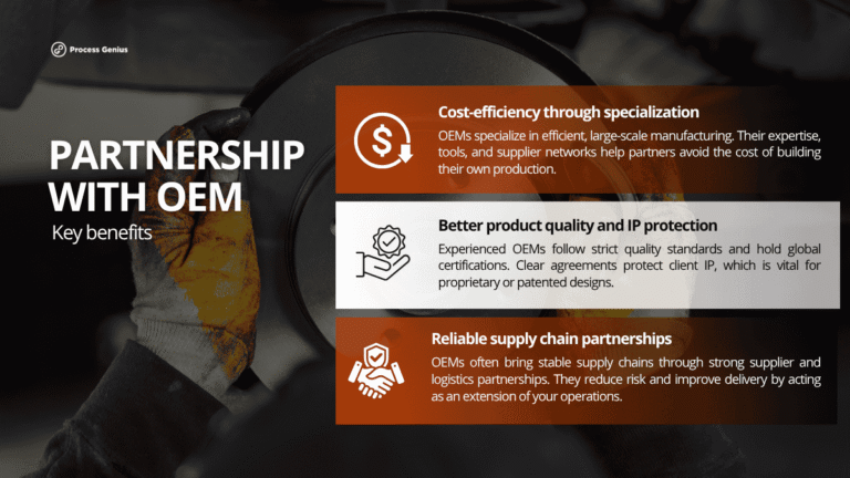 Benefits working with OEM